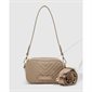 Cuba Suede Mini Crossbody Bag - Frappe