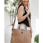 Rhodes Laptop Bag - Latte toffee