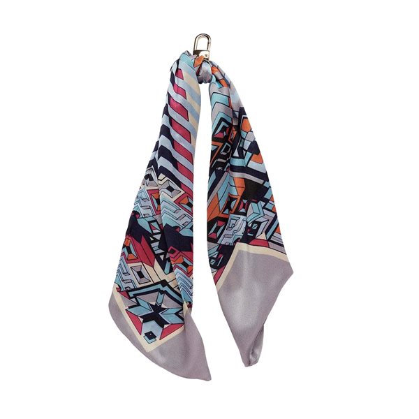 Porte-clés écharpe de sac Kiki - Marine