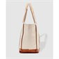 Leroy Canvas Tote Bag - Cream tan