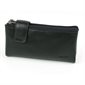 Charlotte Leather Wallet - Black