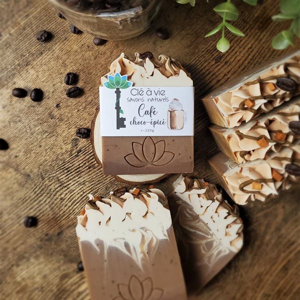 Savon naturel Café choco-épicé exfoliant