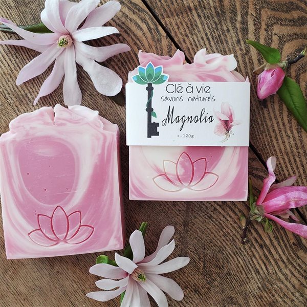 Savon naturel Magnolia