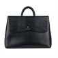 The Helena Vegan Leather Handbag - Black