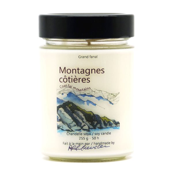 Bougie de soya Montagnes côtières