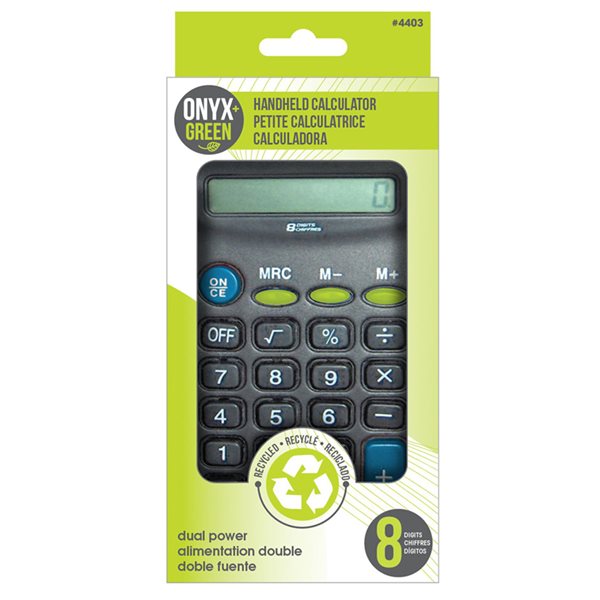 Eco-Friendly 8-digits Handheld Calculator