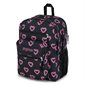 Big Student Backpack - Happy Hearts Black