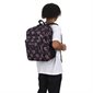 Big Student Backpack - Happy Hearts Black