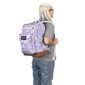 Jansport Cool Student Backpack - Fluid Floral Pastel Lilac