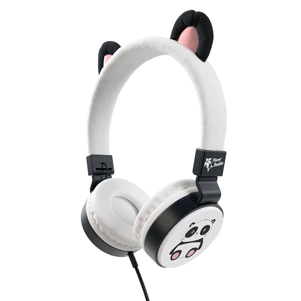 Casque d'écoute filaire Furry Eco+ pour enfants - Pippin le Panda
