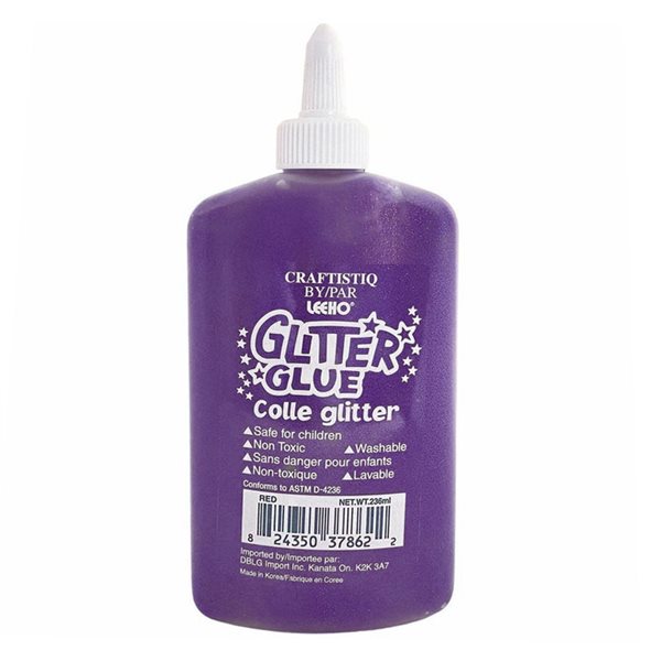 Glitter Glue - Purple
