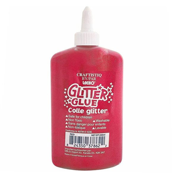 Glitter Glue - Red