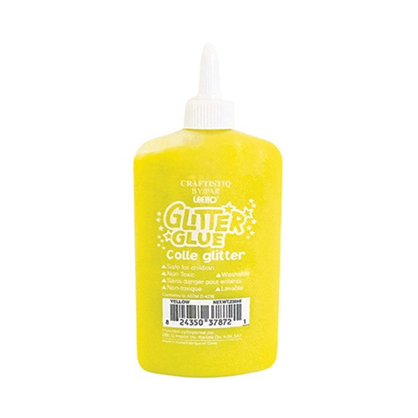 Glitter Glue - Yellow