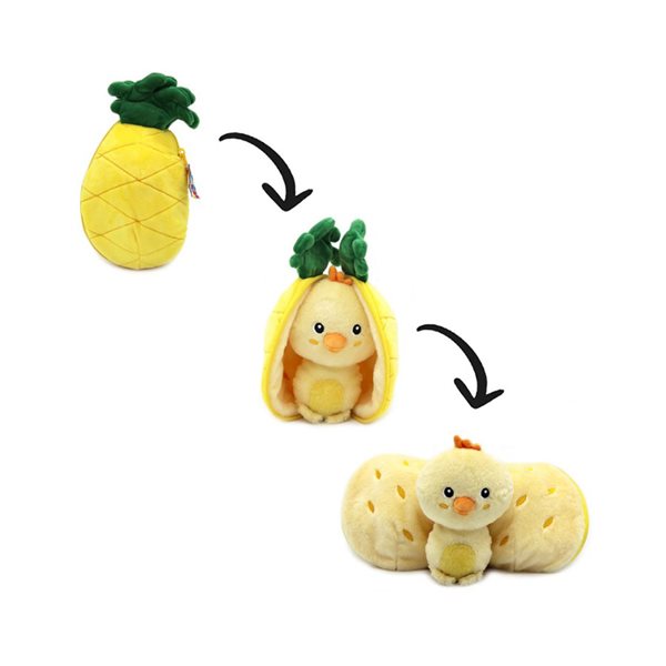 Peluche Flipetz Anana-poussin