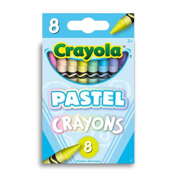 Pastel Wax Crayons