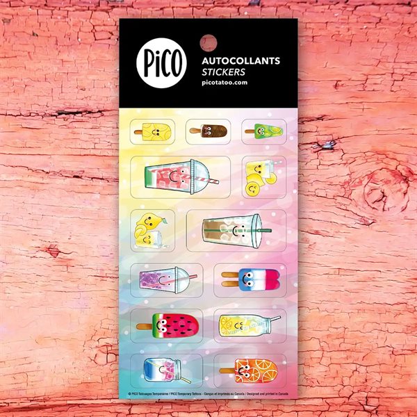 Autocollant pico - Limonade et breuvages rafraîchissants