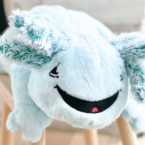 Peluche lestée Axoli l'axolotl - 1,5 kg