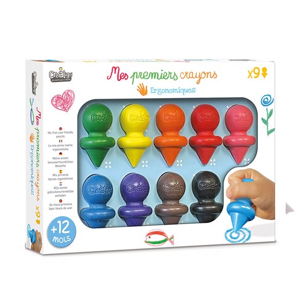 Crayons pour enfant - Mes premiers crayons 