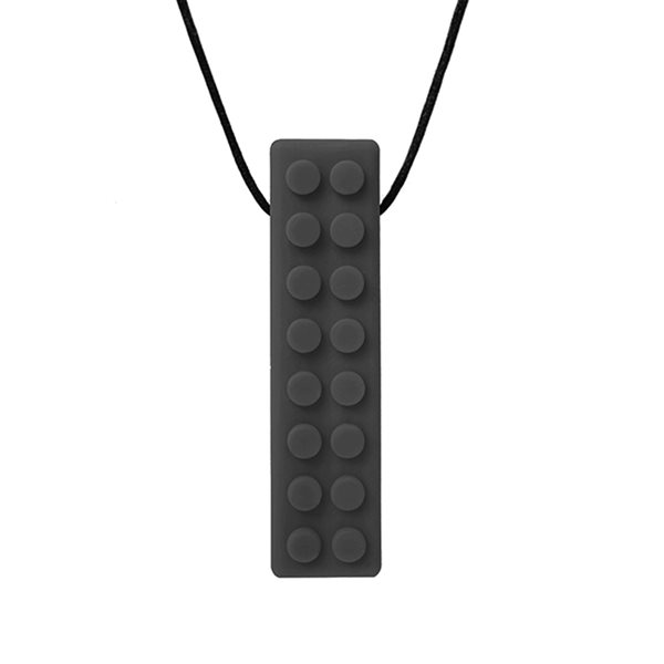 Collier à mâchouiller Lego Moyen - Noir