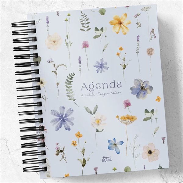 Agenda hebdomadaire perpétuel Daisy