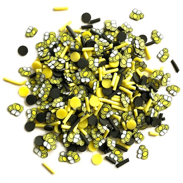 Confetti putty/ bouteille sensorielle Abeilles