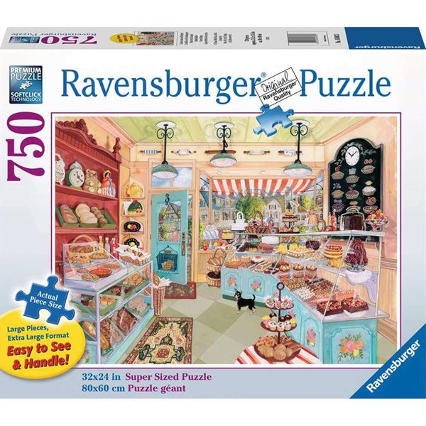 750 Pieces XXL - Corner Bakery Jigsaw Puzzle