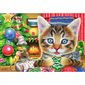 24 Pieces - Christmas Kitties Jigsaw Puzzles