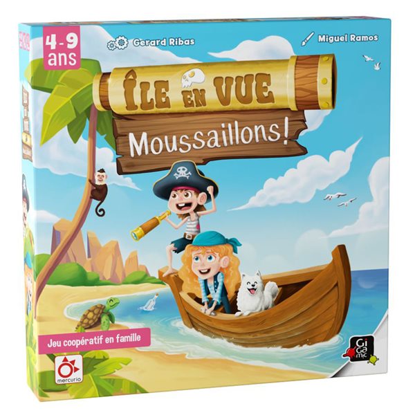 Jeu Île en vue Moussaillons ! (version en français)