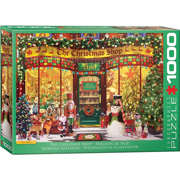 1000 Pieces - The Christmas Shop Jigsaw Puzzle