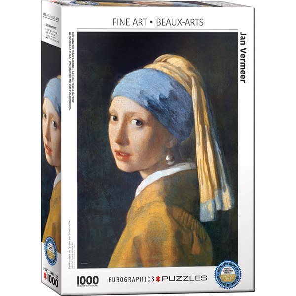 1000 Pieces - Girl with the Pearl Earring Jigsaw Puzzle