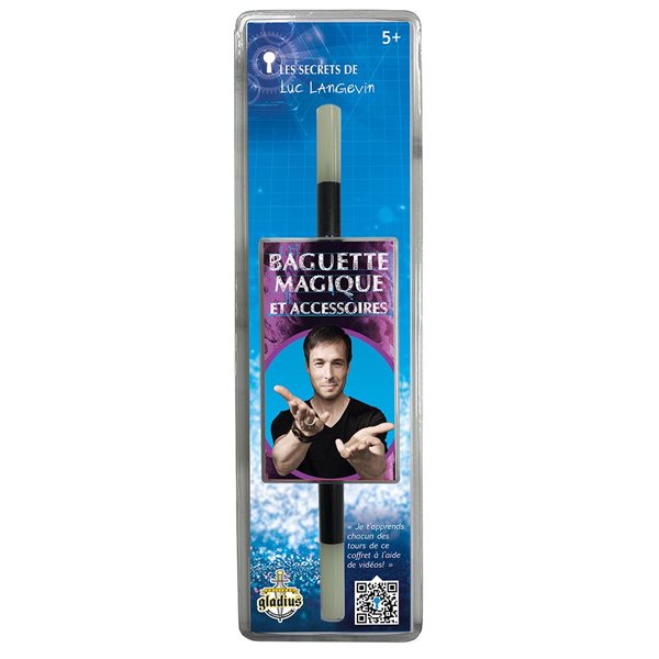 Magic Game The secrets of Luc Langevin - Magic Wand and Accessories (French Version)