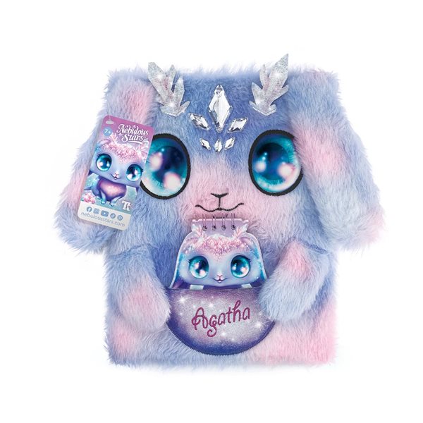 Journal peluche géant 2 en 1 - Agatha