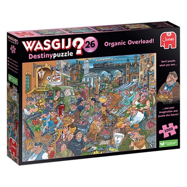 1000 Pieces - Organic Overload ! Wasgij Destiny #26 Jigsaw Puzzle