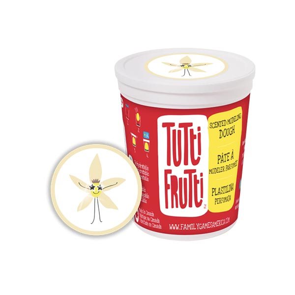 Pâte à modeler parfumée scintillante Tutti Frutti™ 1 kg – Vanille