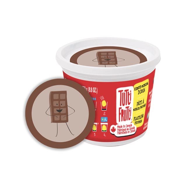 Pâte à modeler parfumée Tutti Frutti™ 250 g - Chocolat