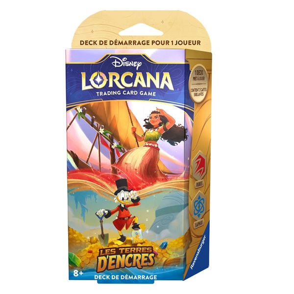 Disney Lorcana : Les terres d’encres decks de démarrage