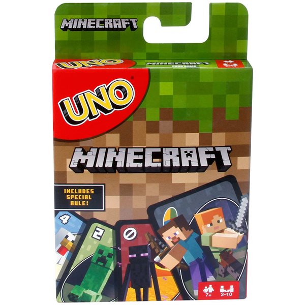 Jeu Uno - Minecraft
