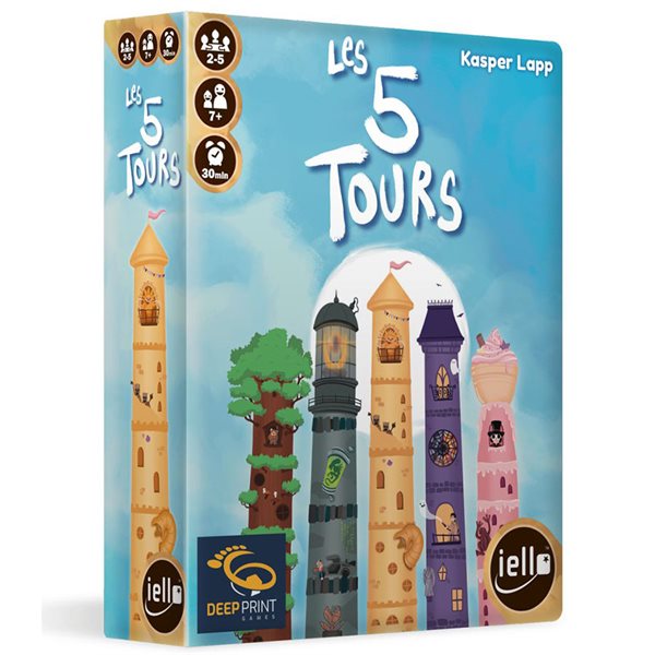 Jeu Les 5 tours