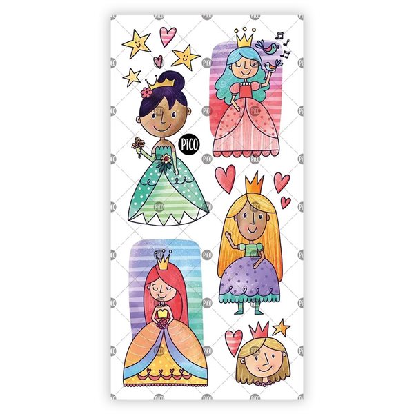 Tatouages temporaires Pico tatoo – Mademoiselle princesse