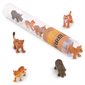 Figurines de bébés animaux sauvages