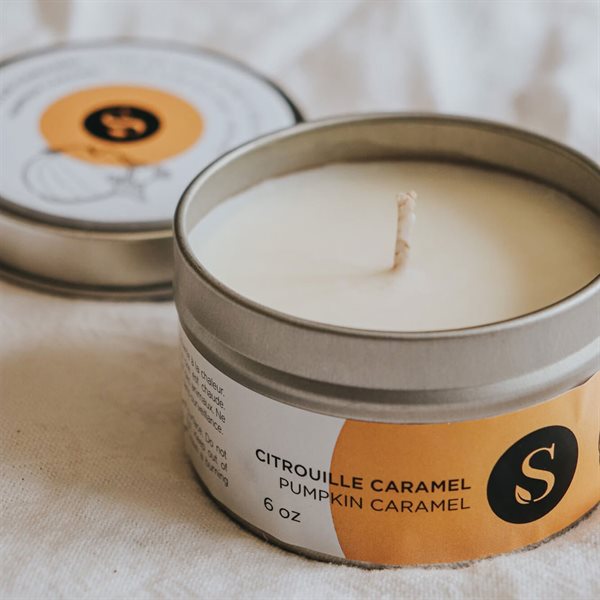 Pumpkin Caramel Soy Candle