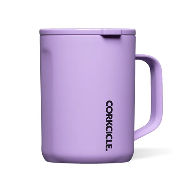 16 oz Neon Lights Insulated Coffee Mug - Sun-Soaked Lilac