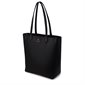 The Claire - Terra Vegan Leather Tote Bag - Black