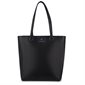 The Claire - Terra Vegan Leather Tote Bag - Black