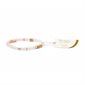 Bracelet empilable de pierres mixtes - Quartz rose