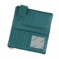 Charlotte Leather Wallet - Emerald Teal