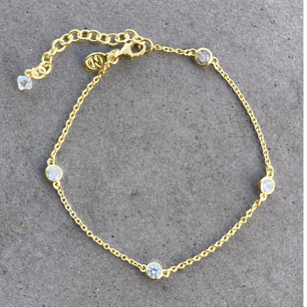 Gold Chaîne d'amour Bracelet