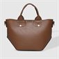 Amity Mini Vegan Leather Tote Bag - Cocoa