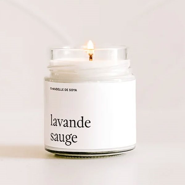 Lavender Sage Soy Candle