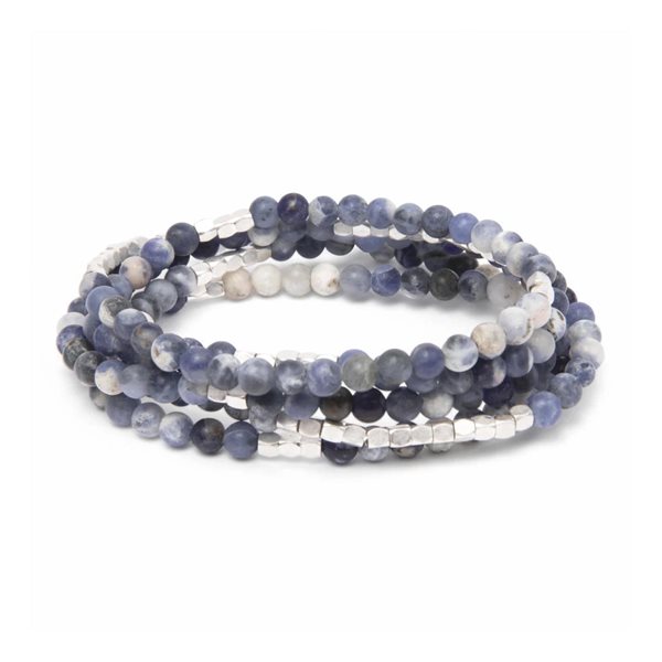 Collier bracelet en pierre - Sodalite